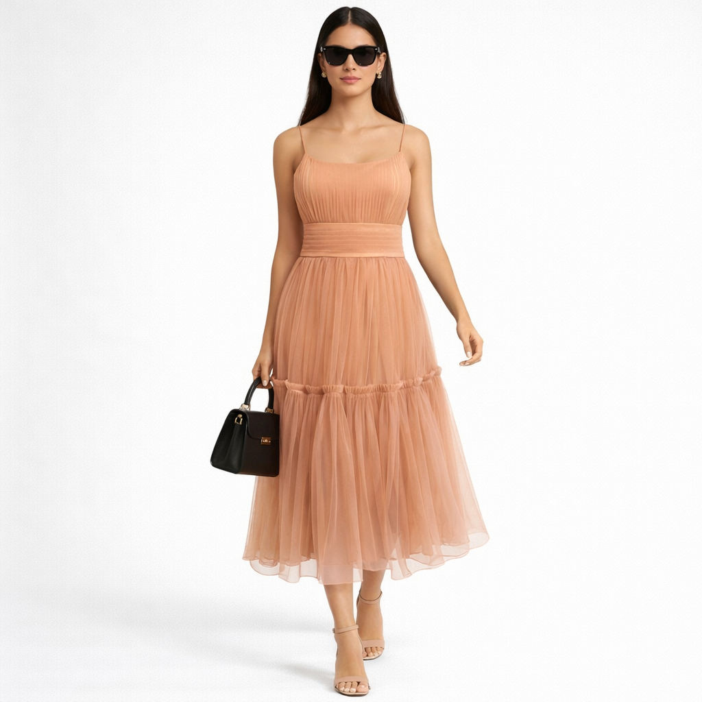 Blush Pink Long Dress