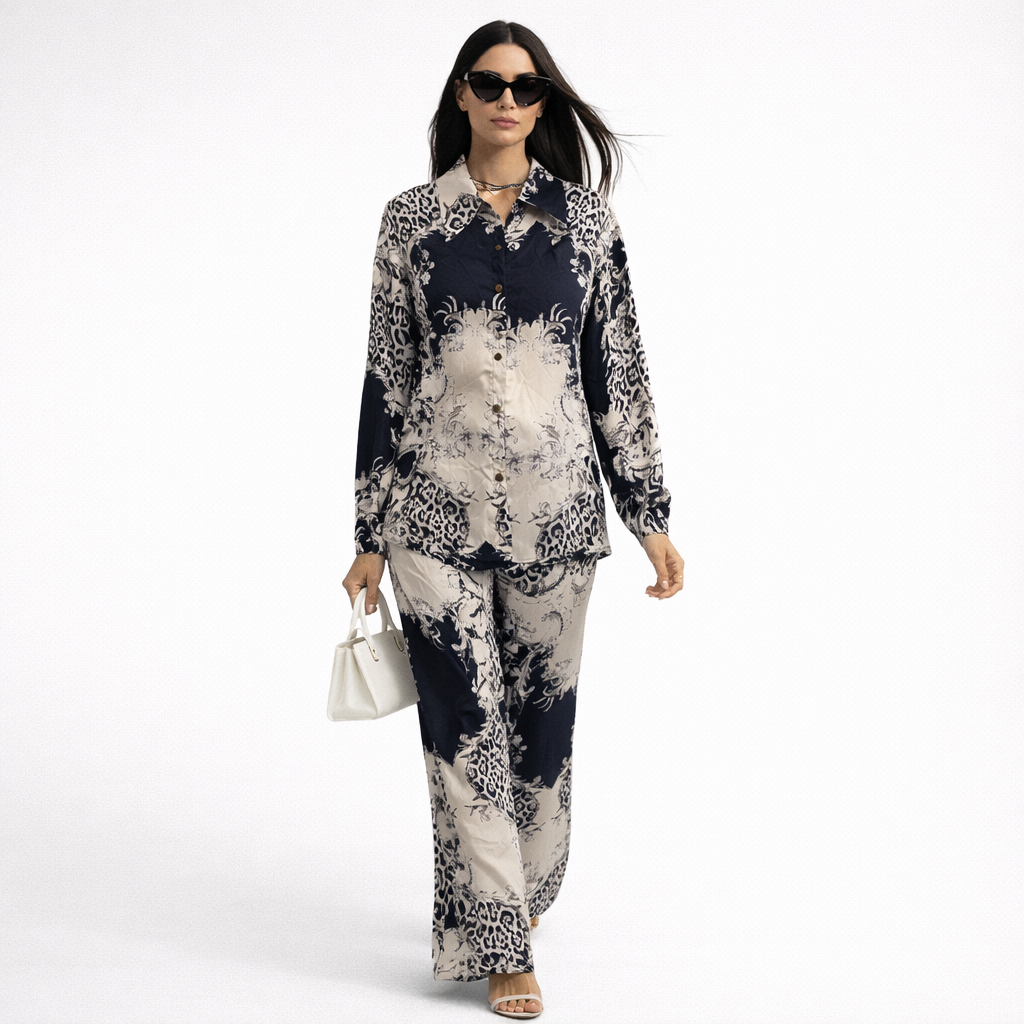 Monoton co-ord set shirt + pants