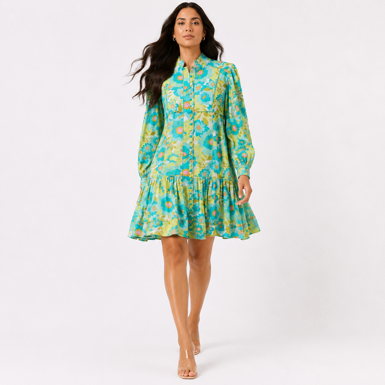 The Riviera Bloom Dress