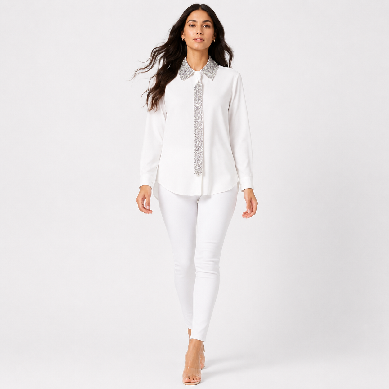 Diamond Collar Shirt