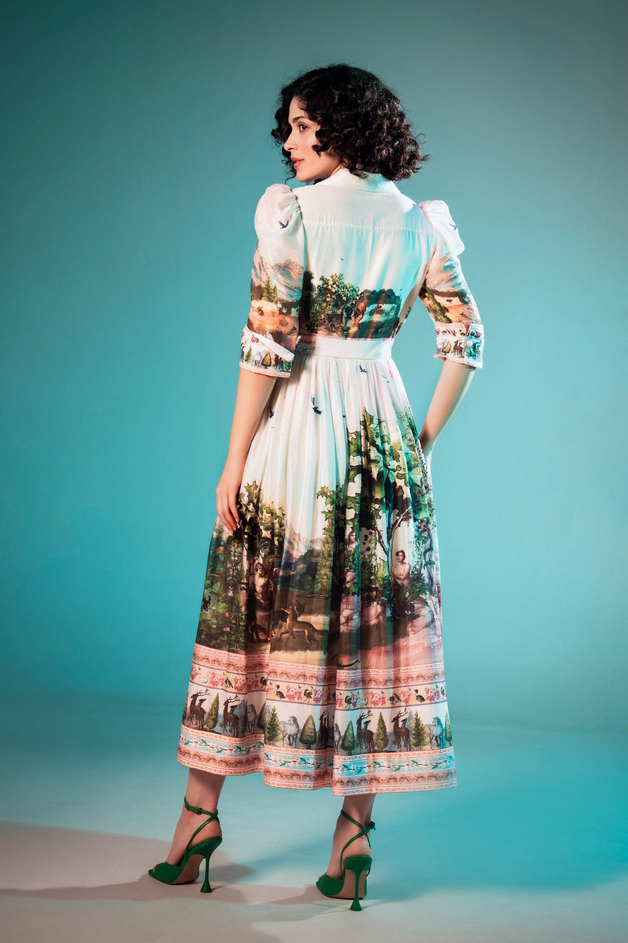 The 'Genesis' Garden of Eden Shirt Dress