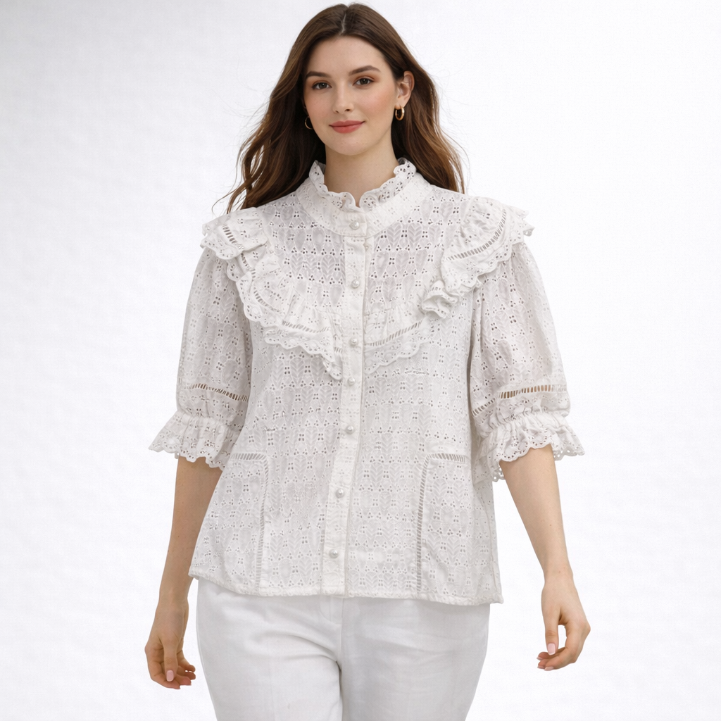 IVORY GRACE TOP