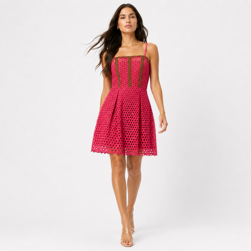 Rosé Riviera Dress