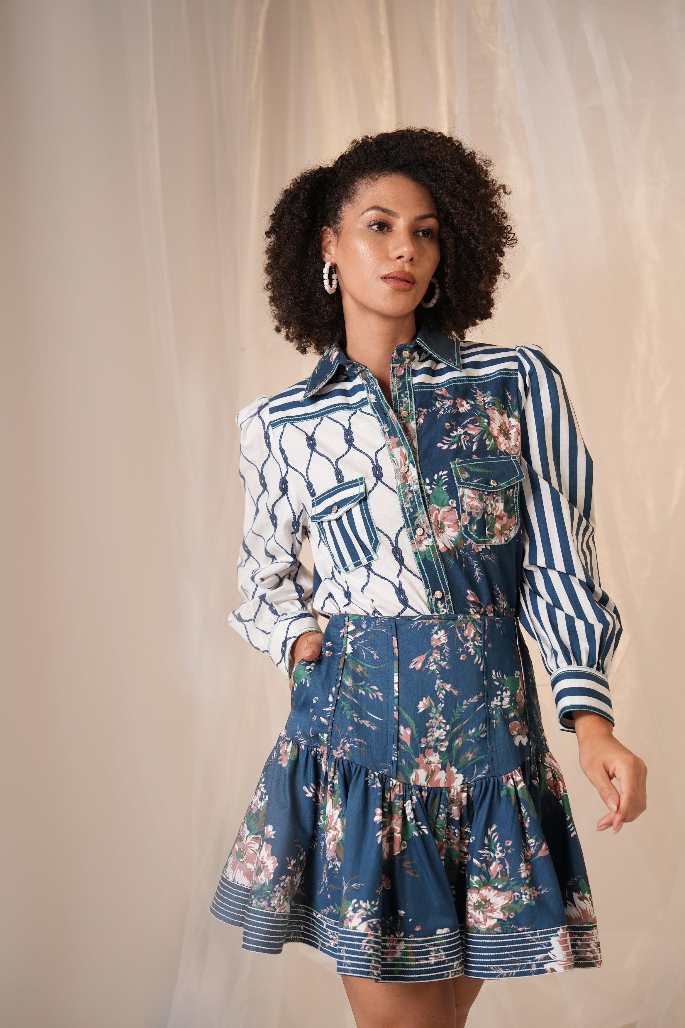 The Ultimate Cotton 2-Piece  Set – Stripes & Floral