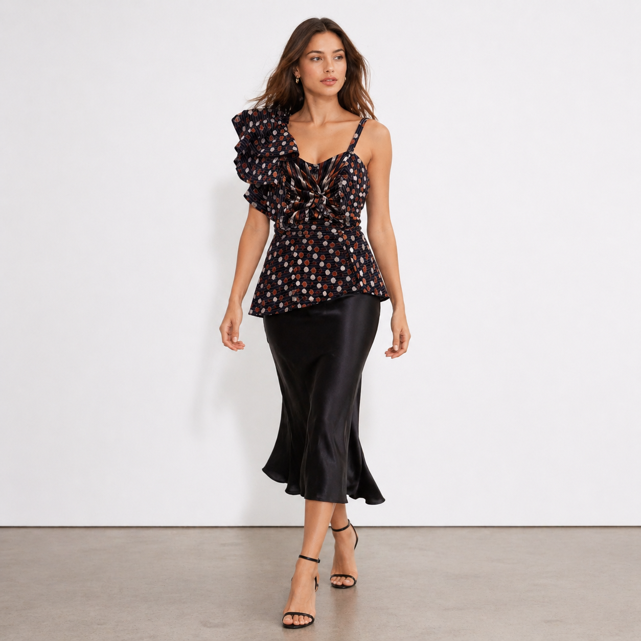 Midnight Drape Top